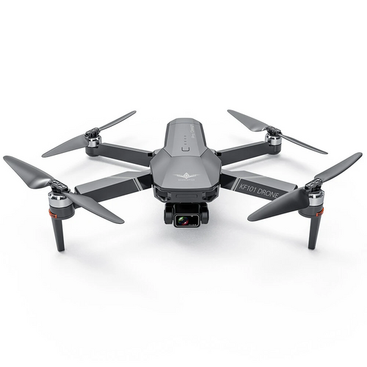 KFPLAN KF101 MAX-S GPS Drone with 4K HD Camera, 3-Axis Gimbal & Foldable Design - Advanced Brushless Quadcopter