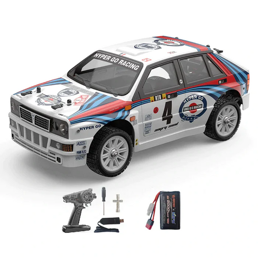 MJX Hyper Go 14302 Brushless Drift Rally RC Car - High-Speed 4WD Off-Road Racer, 2.4GHz, 1:14 Scale