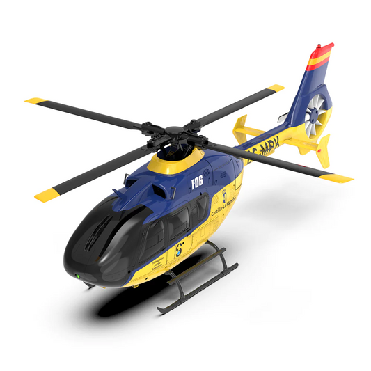 YUXIANG F06 EC135 フライバーレス ユーロコプター 6 軸シミュレーション RC ヘリコプター